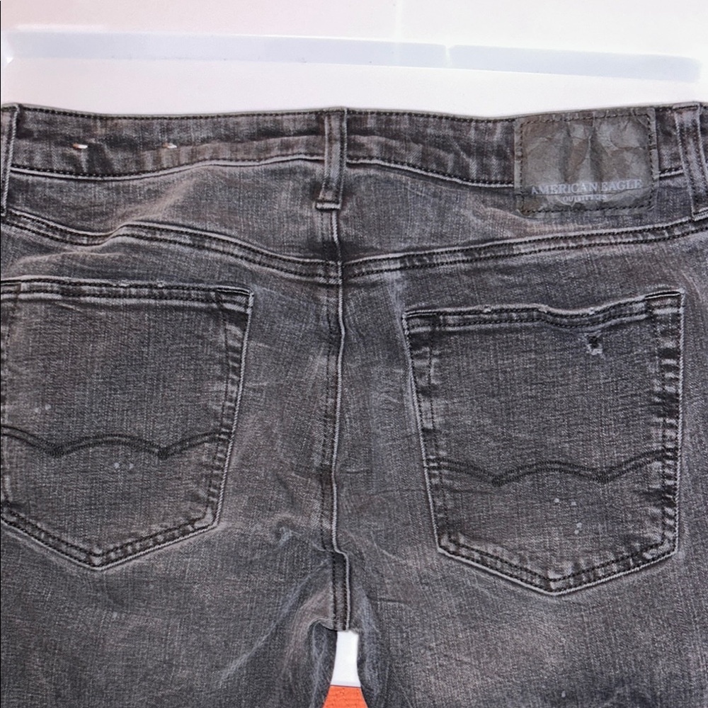 American Eagle Outfitters Men's Black Jeans